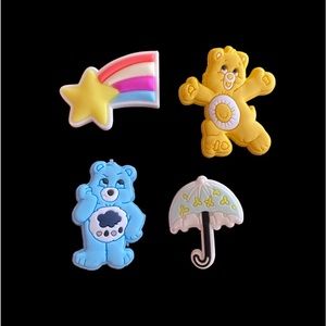 🆕Care Bear Theme: Jibbitz Shoe Charms (4)